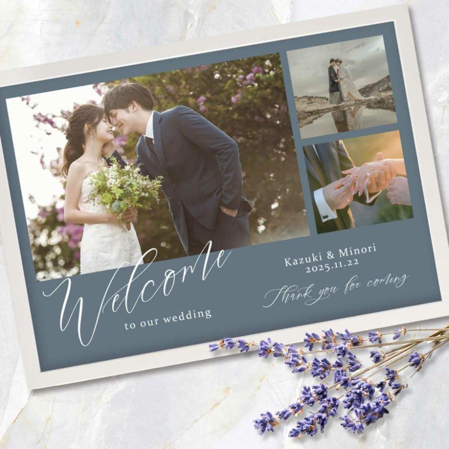 結婚式 ウェルカムボード / グラフィックフォトウェルカムボード