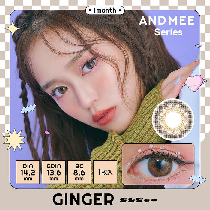 【2箱セット】(1箱1枚)  ANDMEE エンジェルカラー アンドミー マンスリー 1ヶ月  カラコン [andmee-1month] [EN-S] |  | 05