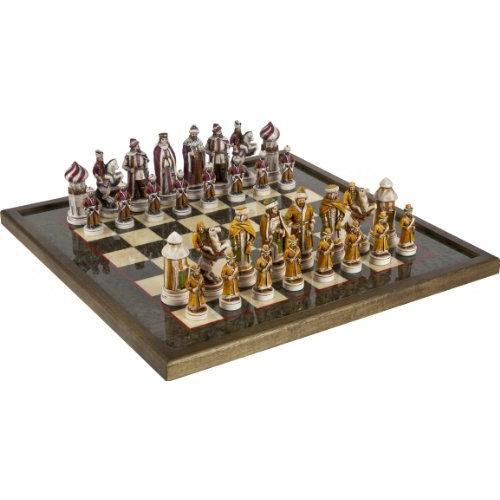 新着 Bello Games Collezioni ? The Tzar Ivan The Great Chessmen & Sofisticato チェスボード イタリア製 ボードゲーム