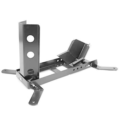 Xtremepowerus ホイールチョック オートバイ 調節可能 トレーラー ホイールチョック 耐荷重1000ポンド オートバイスタンドマウント 調節可能 ファーイーストインク 垂直型 物置 車庫 ブラック B00ggqujp8