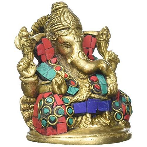 2021人気の ガネーシャ神 ガンパティ 象 ヒンズー教の神 インドで真鍮製 工具セット