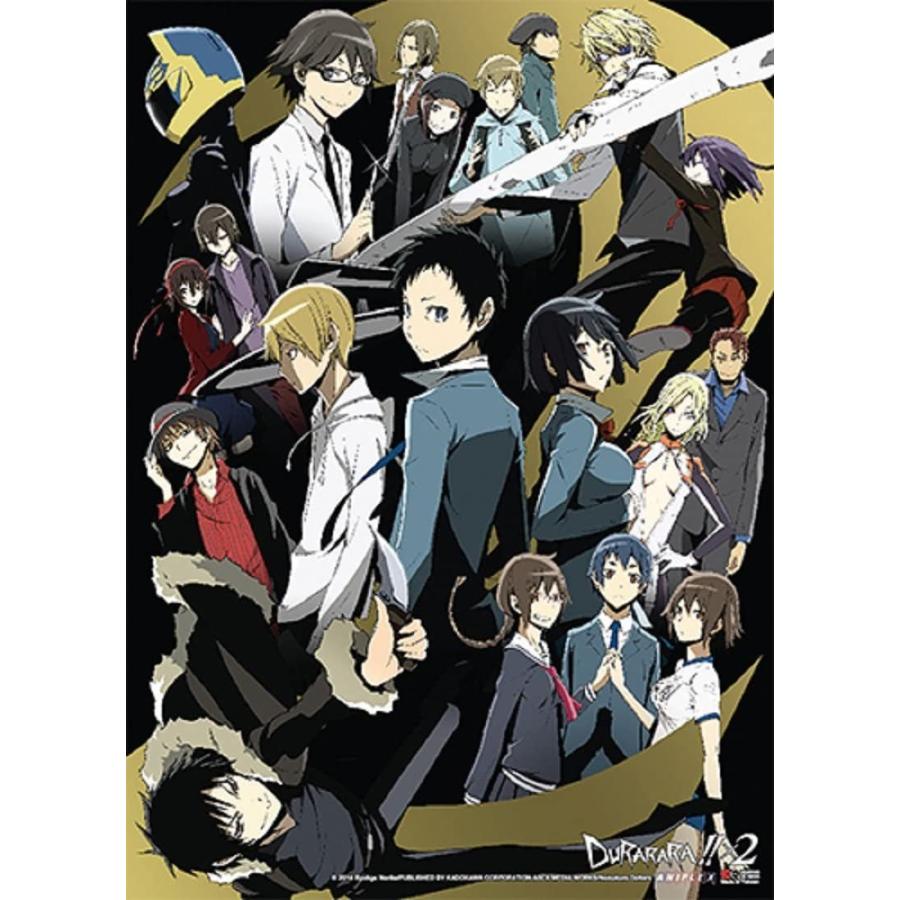 大好き Durarara X2 44インチ X 33 セルティ イザヤ 静王グループキーアートウォールスクロール 工具セット Raffles Mn