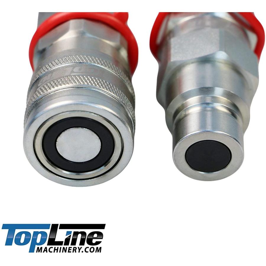 Tl27 3 4インチ Sae スレッド フラットフェイス ハイフロー クイックコネクト 油圧カプラー カップリング ボディサイズ 5 8インチ ボブキャットスキッドス B01n031fiy ファーイーストインク 通販 Yahoo ショッピング