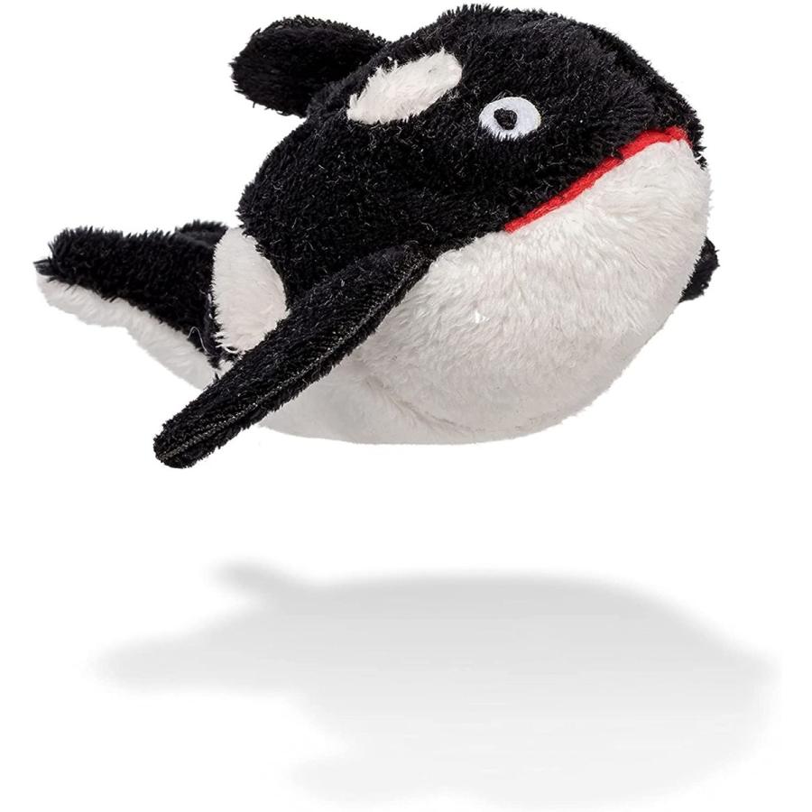 野生生物の木12パックorcaキラーホエールミニ4インチ小型詰め物動物 バルクバンドル海洋動物玩具 シーパーティーキッズに好意 ぬいぐるみ 古典 Themtransit Com