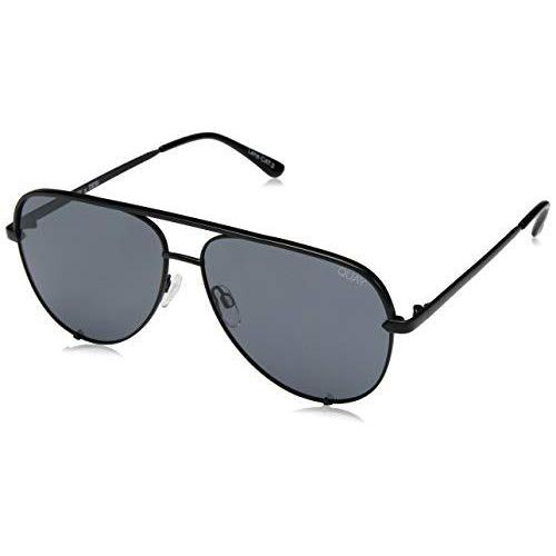 2022年のクリスマス Aviator Quay Sunglasses Black/Smoke - Sunglasses Key High Technology Lens Gradient サングラス