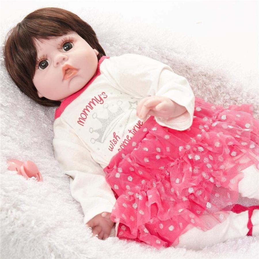 HONGGE リボーンベビードール リアルなリボーンベビー 子供のおもちゃ人形ギフト 55cm｜fareastincjp｜06