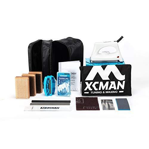 【有名人芸能人】 XCMAN スキー スノーボード用ワックス完全 チューニング工具キット Pro ワクシングアイロン 公式 Version