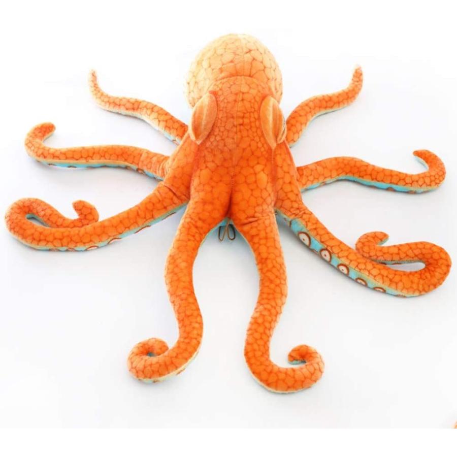 高級ブランド リアルなタコのぬいぐるみ 巨大な海洋動物おもちゃ 子供向けギフト 31 4インチ ぬいぐるみ Www Cromg Org Br