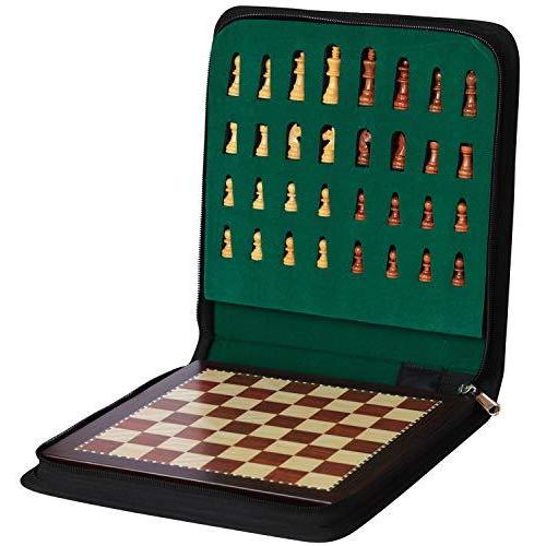 人気ブランドを チェスセット(8x8ブラウン) ボードゲーム