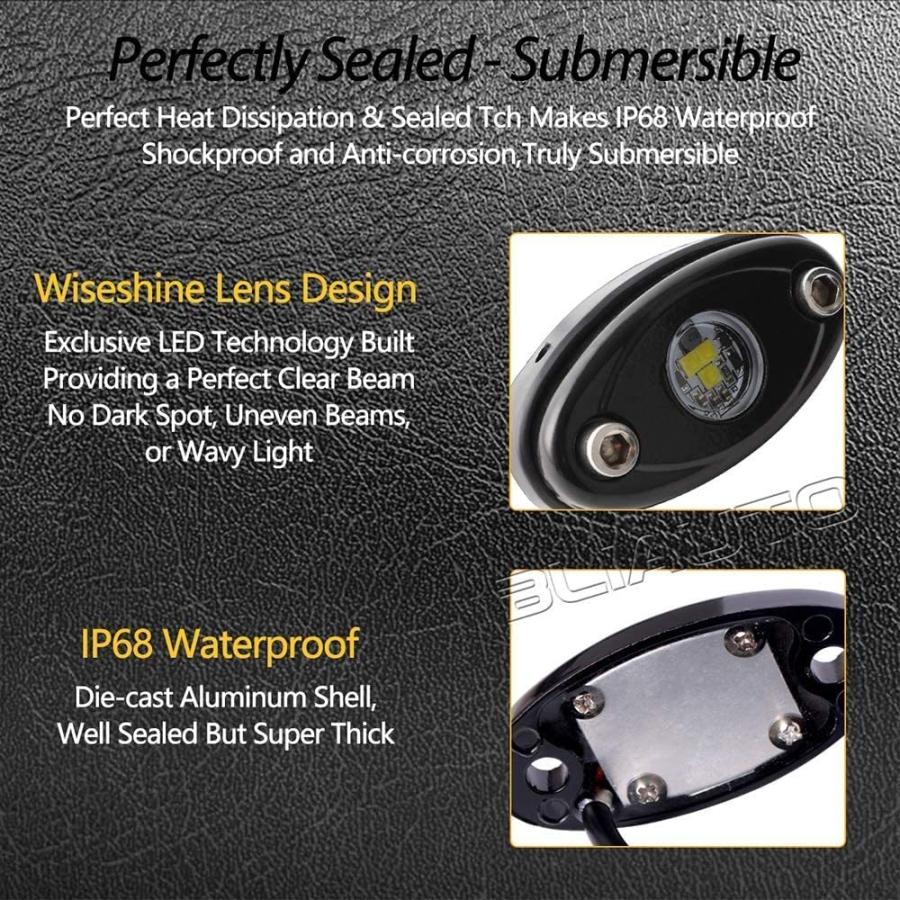 Bliauto Ledジープトラックオフロードutv Rzr車atv船輝度車ロックライトアンダーグローライトネオン12ポッドアンダーボディライトグロートレイルランプ B08rnq1v4w ファーイーストインク 通販 Yahoo ショッピング