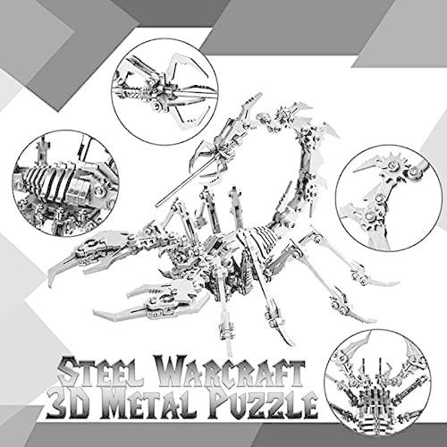 Steel Warcrafts 3 D Metal Puzzle Set%カームマー%3 D Metal Puzzle DIY Model Kit%カームマー%大人のための難易度の高い動物モデルを手動で組み立てるキ｜fareastincjp｜02