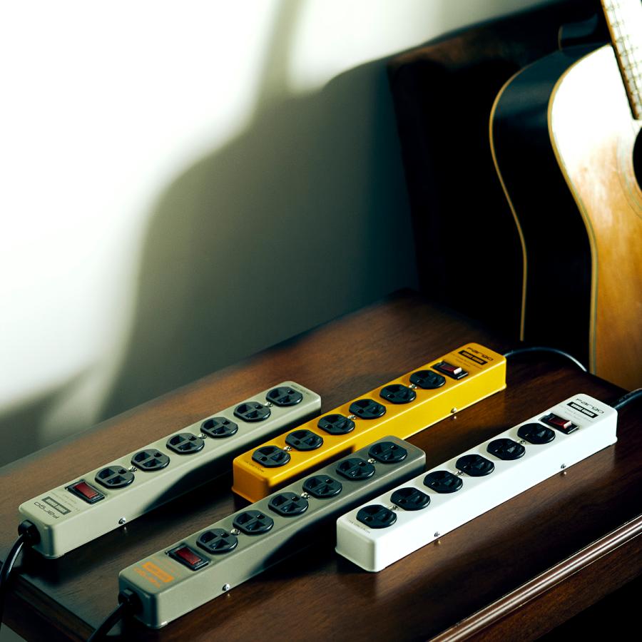 延長コード おしゃれ 電源タップ 6個口 スチールタップ 2m 4m アース インダストリアル ビンテージ リノベーション 部屋 アメリカン 3ピン ガレージ ガジェット | Fargo | 21