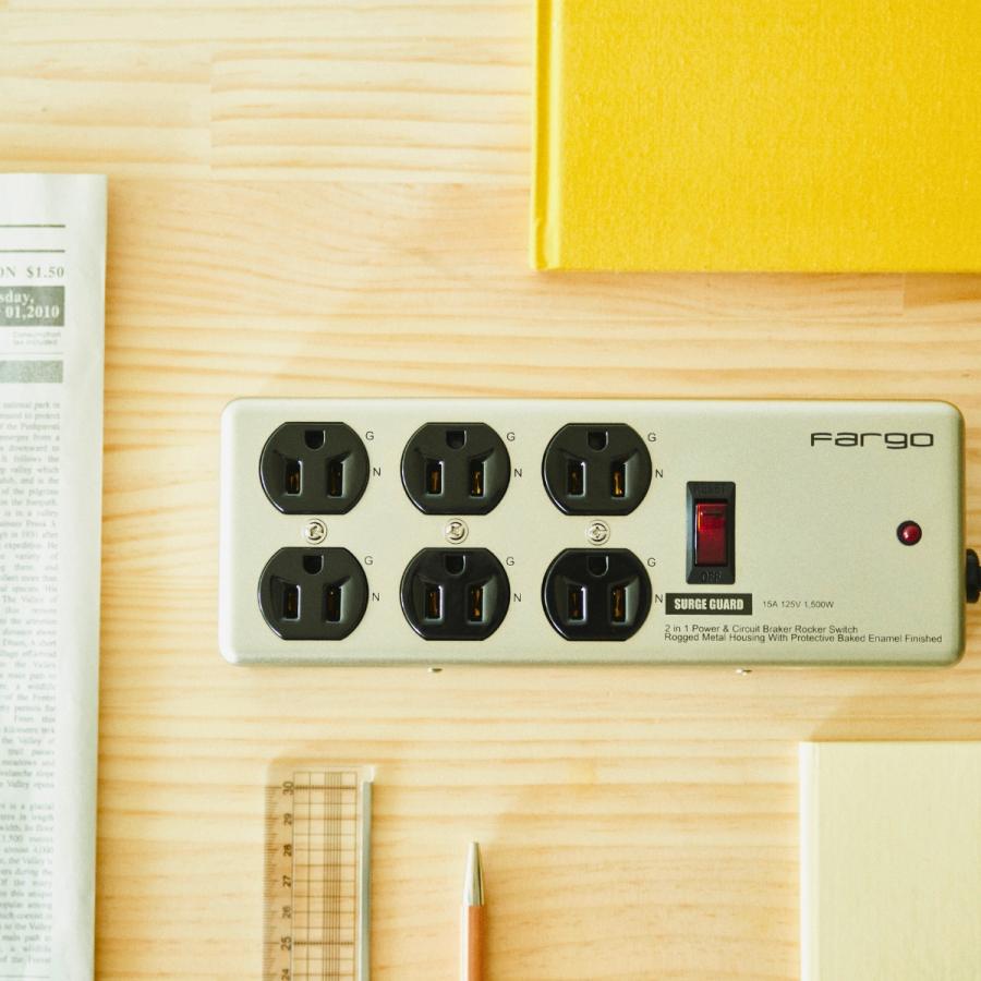 FARGO 公式店 コンセント 3ピン プラグ 電源タップ 延長コード