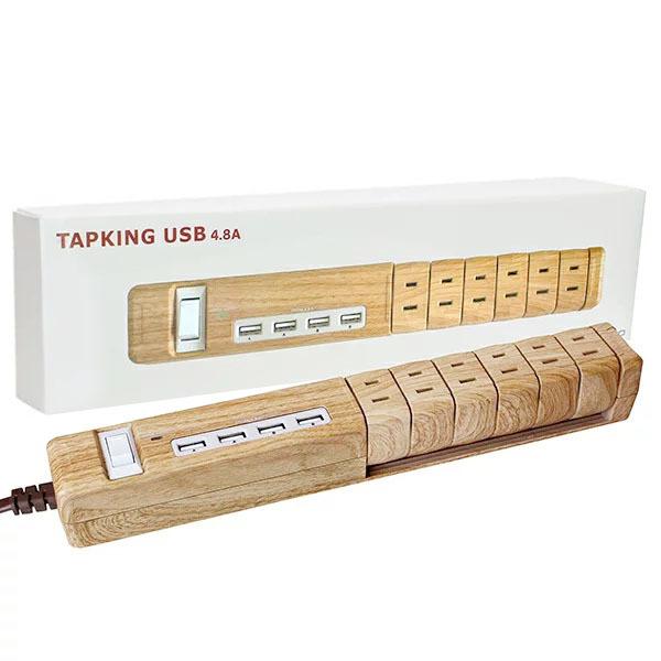4.8A USB 急速充電 電源タップ おしゃれ デザイン 延長コード OAタップ USB コンセント 6個口 木目 コード 1.8m 充電器 ベージュ ダークウッド Sale :PT605BEWD:Fargo Direct Shop - 通販 - Yahoo!ショッピング 4.8A USB 急速充電 電源タップ おしゃれ デザイン 延長コード OAタップ USB コンセント 6個口 木目 コード 1.8m 充電器 ベージュ ダークウッド Sale :PT605BEWD:Fargo Direct Shop - 通販 - Yahoo!ショッピング