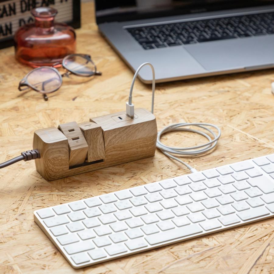 延長コード おしゃれ PD30W TYPE-C 電源タップ USB 木目調 ウッド 回転 4個口 コンセント タコ足 Fargo 安全 ギフト プレゼント 延長コード OAタップ 多機能 | Fargo | 20