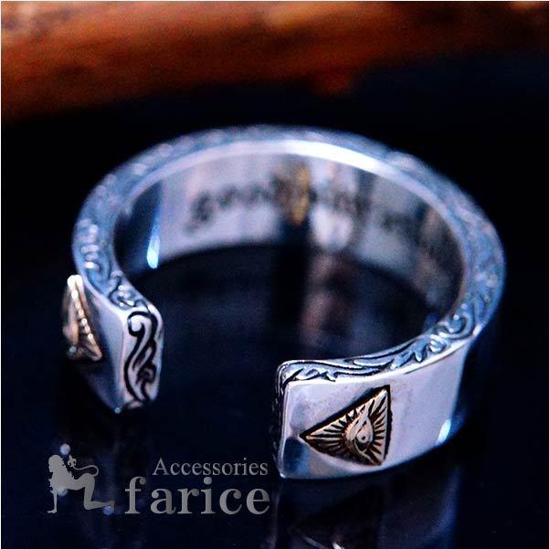 フリーメイソンリングシルバーオニキスプロビデンスの目