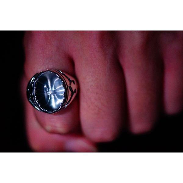 大粒 水晶 オーバル型水晶(クォーツ)装飾＆埋め込み型クロス(十字架