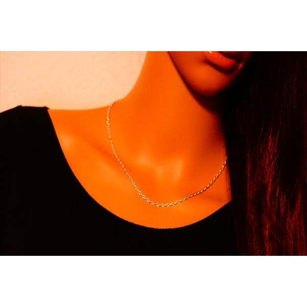 ロロマリーナ チェーン シルバー925 ネックレスチェーン 長丸 楕円
