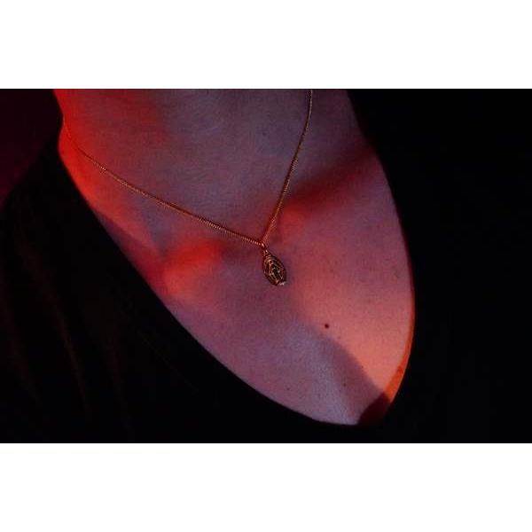 ミニサイズ 楕円 マリア様 奇跡 不思議のメダイ 聖母マリア レリーフ