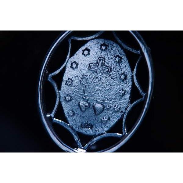 聖母マリア 聖書文字 マリア様 メダイ 奇跡のメダイ ダイヤモンド型