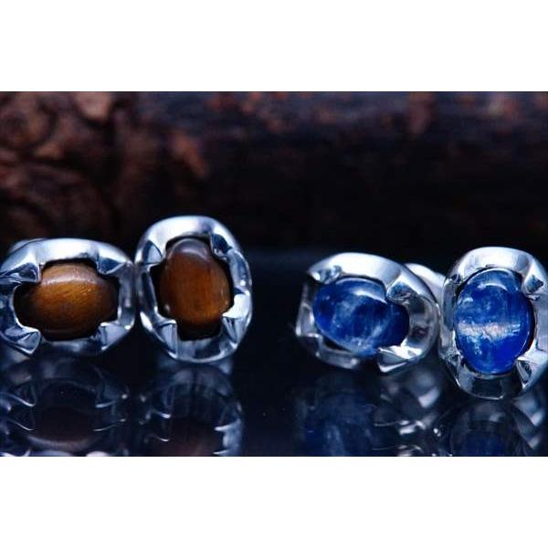シルバーアクセサリー スタッド ピアス 爪 ネイル ラッピング メンズ
