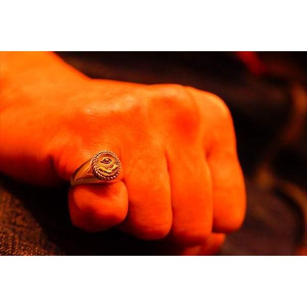 シルバーアクセサリー フリーメイソン プロビデンスの目 秘密結社 握手