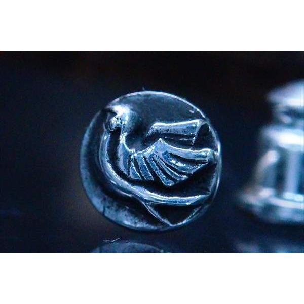シルバーアクセサリー ツバメ 燕 スワロー メンズ レディース スタッド 