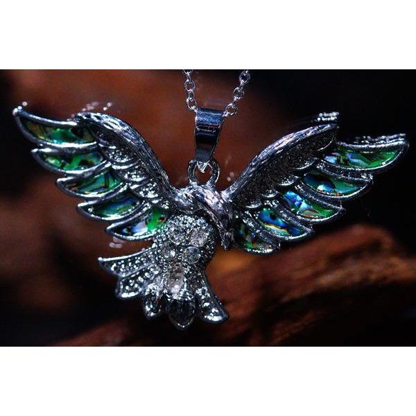 ウィングアワビ貝レインボーシェルコーティング＆クリアキュービック