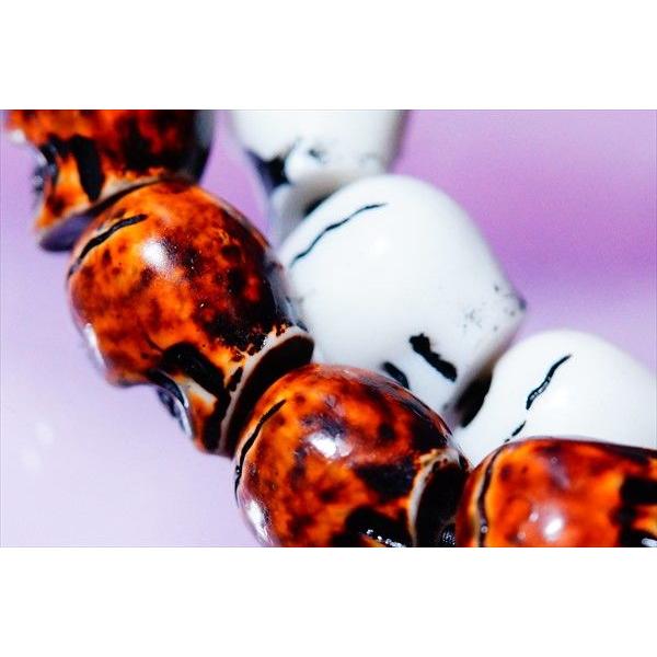 スカル(髑髏)モチーフ ボーン(骨)風パーツ装飾 アジアン・エスニック調