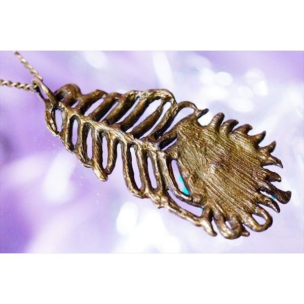 Indian Jewelry インディアンジュエリー風フェザー(羽) ブルー
