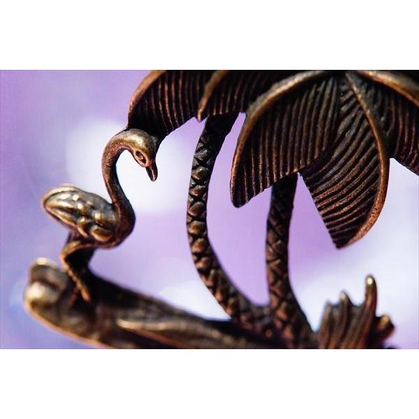 ハワイアンジュエリー パームツリー(ヤシの木)&フラミンゴモチーフ