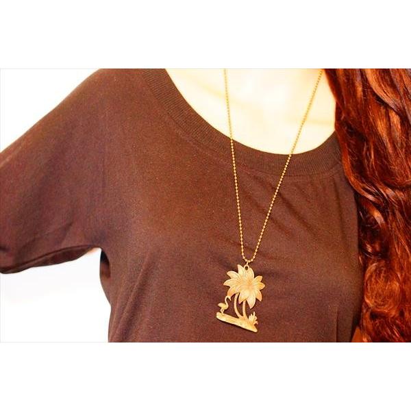 ハワイアンジュエリー パームツリー(ヤシの木)&フラミンゴ