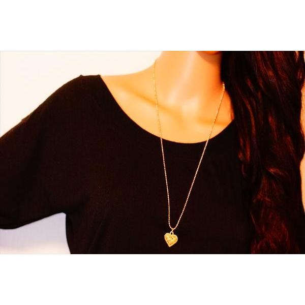 ふっくら立体ハートリバーシブル フラワー(花)&ツタ柄透かし彫り装飾