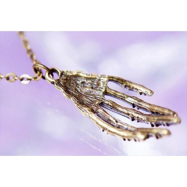 ロングフィンガー・スカルハンド(長い指/骸骨の手)モチーフ 血管模様