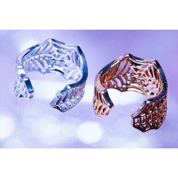 スパイダーウェブ(蜘蛛の巣) 透かし柄ラウンドデザイン メンズ