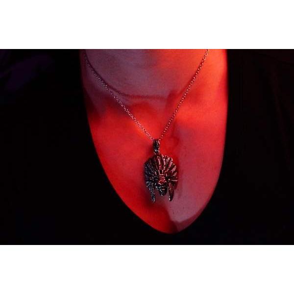 Indian Jewelry ステンレス ペンダント ネックレス メンズ Indian Jewelry ステンレス ペンダント ネックレス メンズ