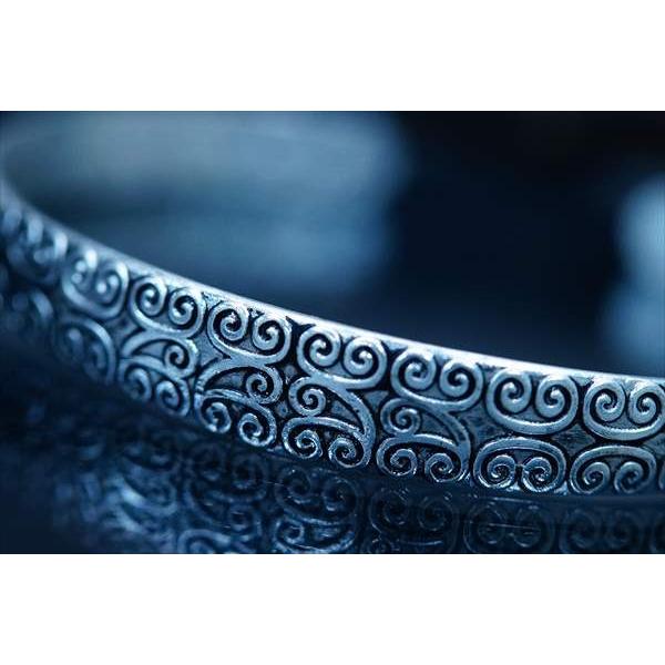 アラベスク プラント ツタ メンズ フリーサイズ ブレスレット バングル