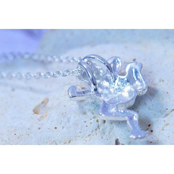 カエルモチーフ よじ登る蛙デザイン ブルー ラメ メンズ レディース