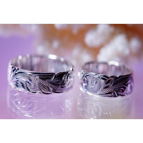 ハワイアンジュエリー プルメリア&スクロール(花&波)彫り カットアウト