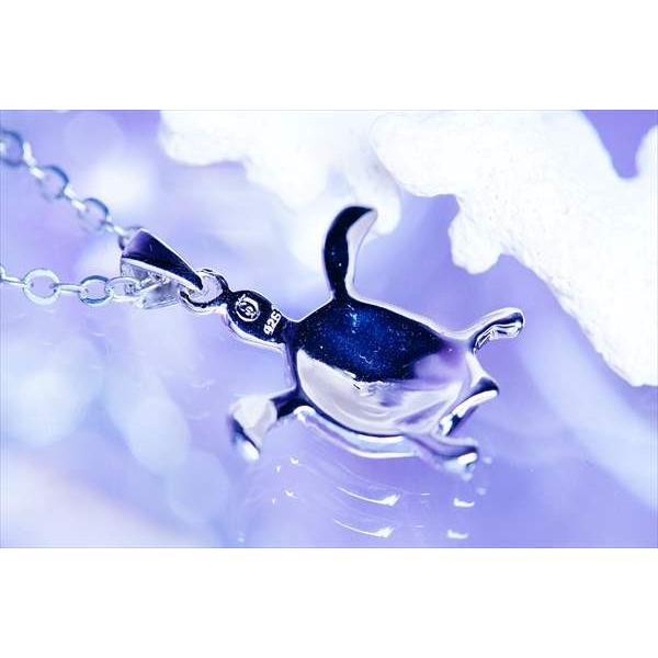 ピンク オパール 亀 ハワイアンジュエリー ホヌ(海がめ) ピンクオパール装飾 甲羅シングル