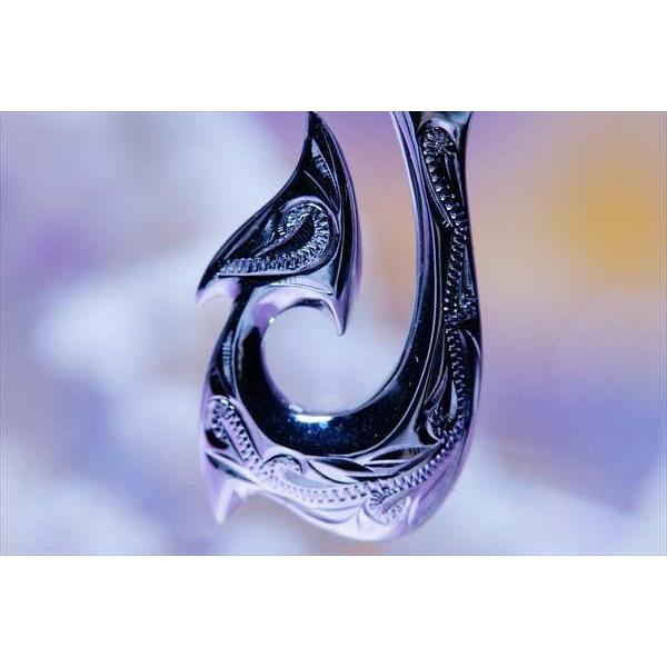 ハワイアンジュエリー フィッシュフック(釣り針) ハープーン(銛