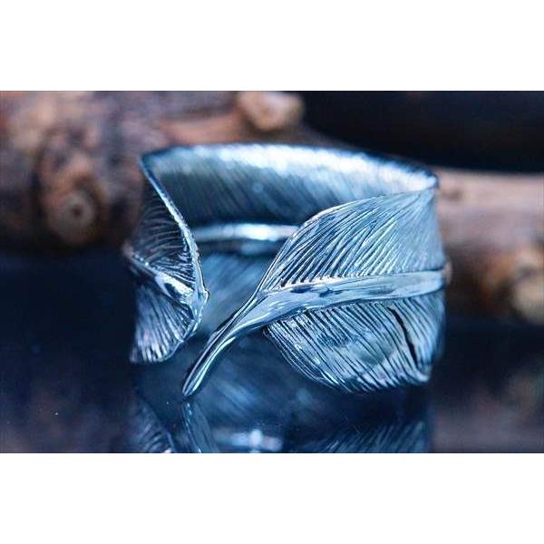 インディアンジュエリー 天然石 ミスティックトパーズ フェザー 羽 スター 星 シルバー925 フリーサイズ メンズ リング | Indian Jewelry | 04