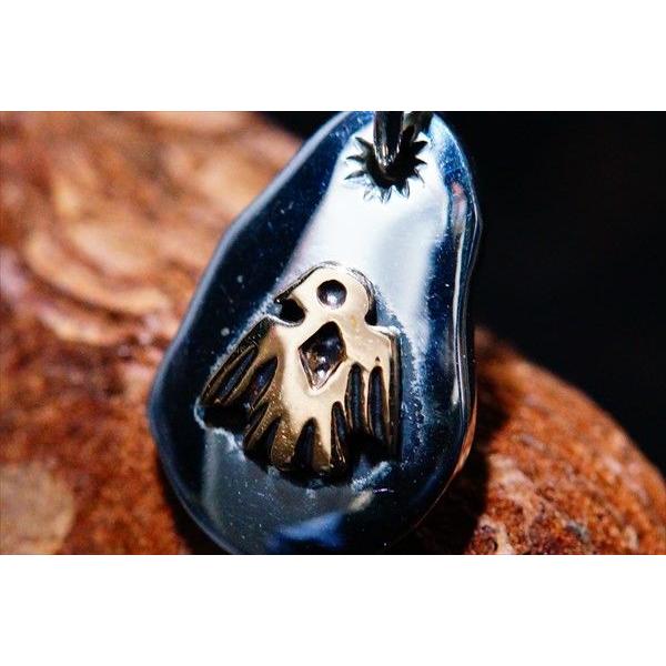 Indian Jewelry サンダーバード(雷鳥) K14(14金)仕上げ 太陽彫りロック