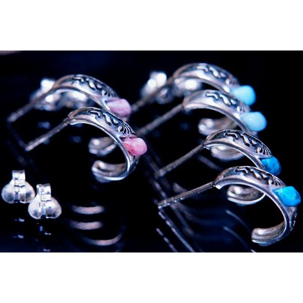 Indian Jewelry インディアンジュエリー ピアス ココペリ 精霊 Indian Jewelry インディアンジュエリー ピアス ココペリ 精霊