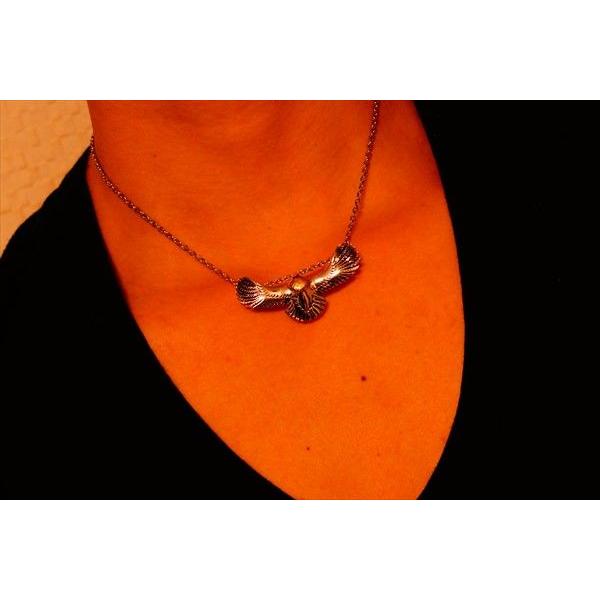 Indian Jewelry イーグル(鷲)モチーフ ヘッドゴールド(14金)仕上げ