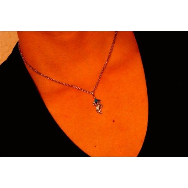 Indian Jewelry フェザー(羽)モチーフ ターコイズ装飾 ブレイク