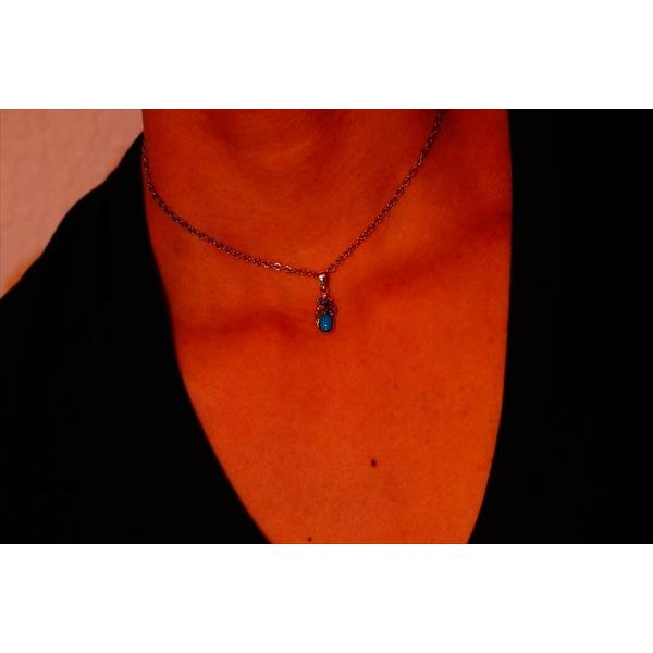 インディアンジュエリー ハート ピアス ペンダント ターコイズ ネックレス 人気 asianarts_pe234