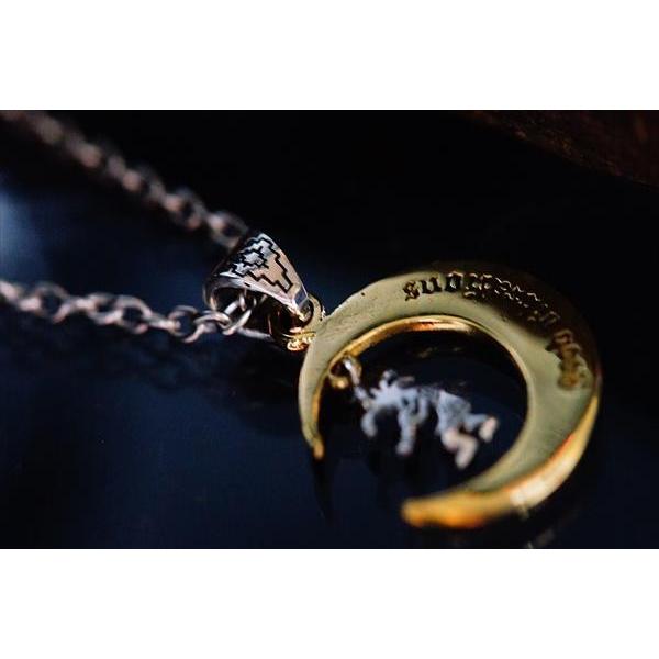 f*e様 アンティーク　インディアンジュエリー　三日月型　大きめトップ Indian Jewelry 揺れる ココペリ 豊穣 月 クレセントムーン 三日月