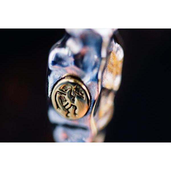 Indian Jewelry アローヘッド(石の鏃) ココペリ(精霊)ワンポイント装飾