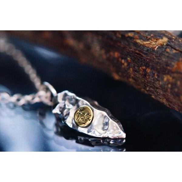 Indian Jewelry アローヘッド(石の鏃) ココペリ(精霊)ワンポイント装飾